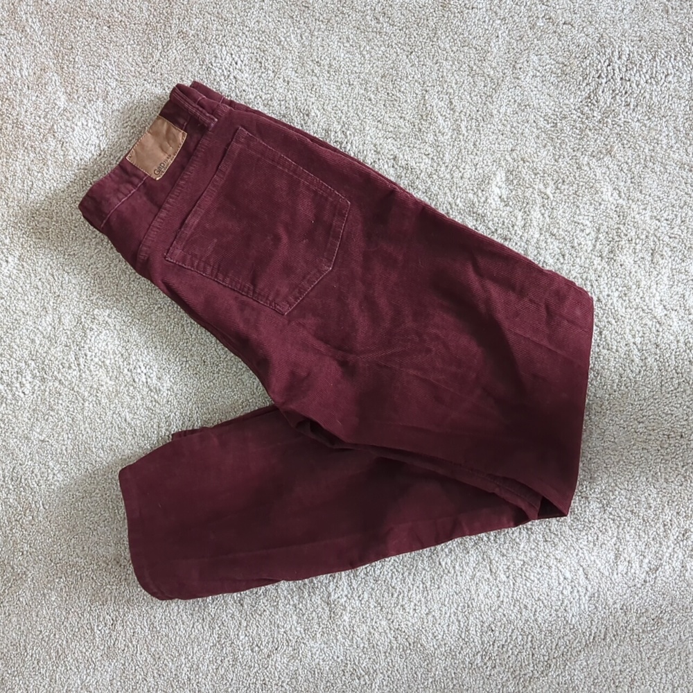 Gap Burgundy Corduroy Pants | 32x30
